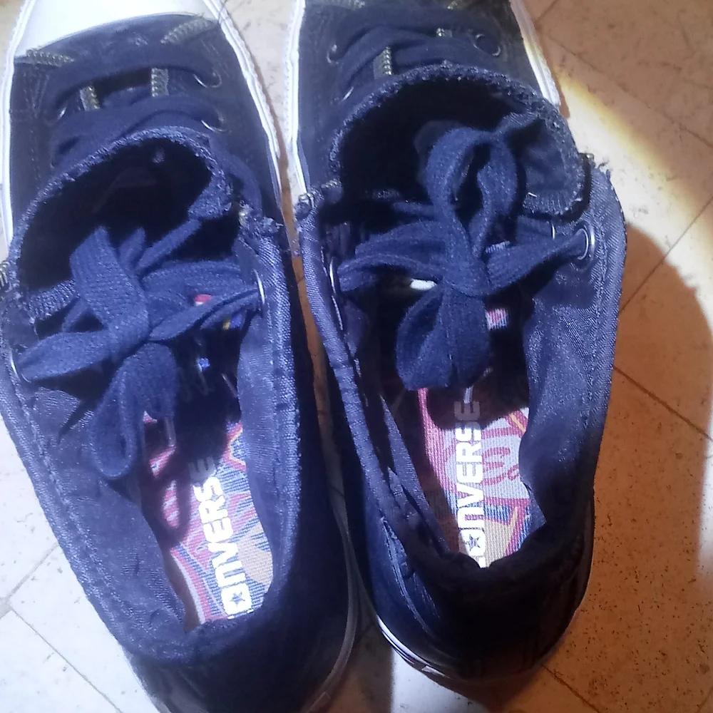 (Rare)Chuck Taylor Leather 7-M 9-W - Picture 10 of 12